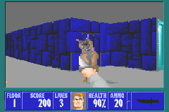 Wolfenstein 3D screenshot 5 for GameBoy Advance